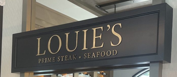 Louie's Prime Steak and Seafood reopened in Port Washington, showcasing a revamped dining room.