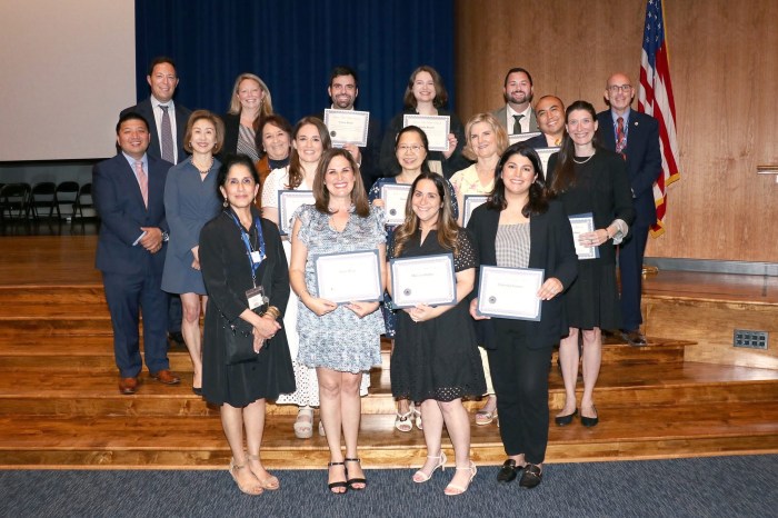 The Great Neck Public Schools awarded tenure to teachers across the district.