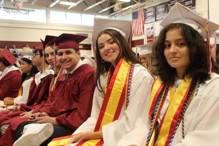 North Shore High School seniors said goodbye to high school on Friday.