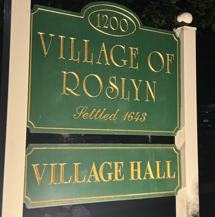 Village Hall of Roslyn is located at 1200 Old Northern Boulevard