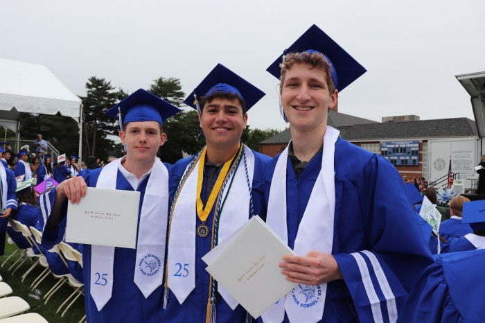 Paul D. Schreiber High School's Class of 2025 bid farewell to senior year.