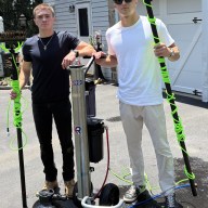 Schreiber High School students, Evan Mavashev and Vincent Cascio, created their own window cleaning business, ClearHaus.