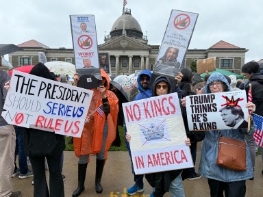no kings protest and rally long island