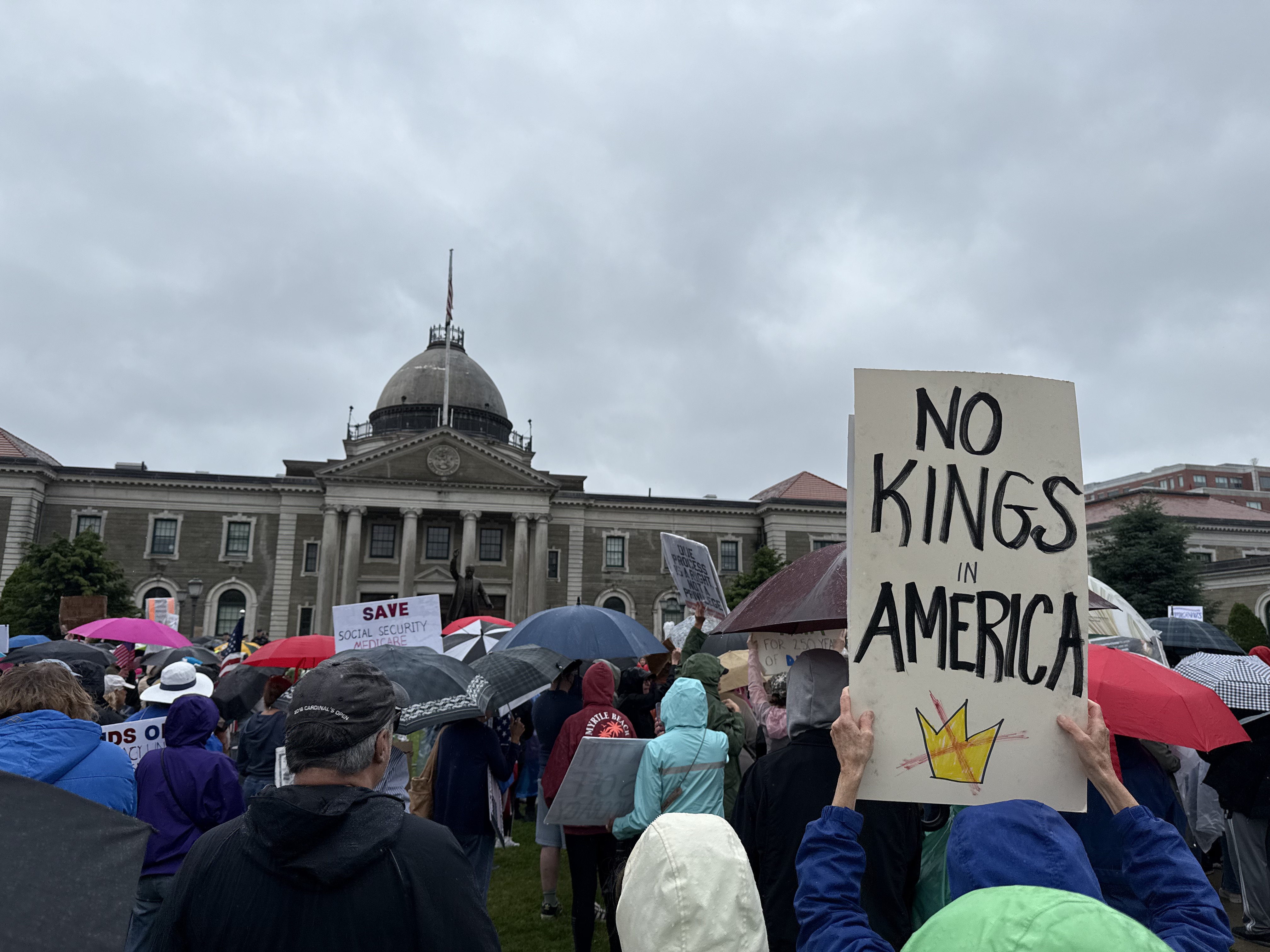 no kings protest and rally long island