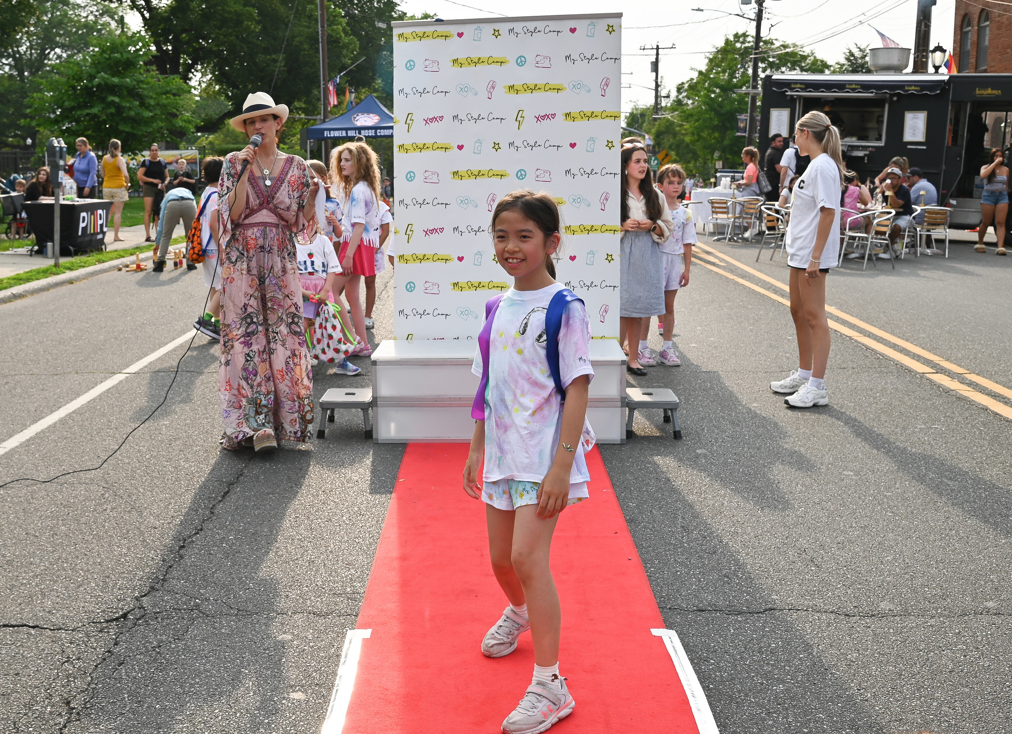 My Style Camp outdoor fashion show 2025