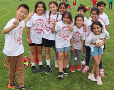 Abbey Lane Elementary School students celebrated a year of success at Field Day