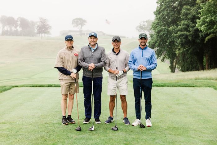 MT Foursome Jason Lipiec Steven Sanders Brian Stone Matt Kroin and Kevin Patterson