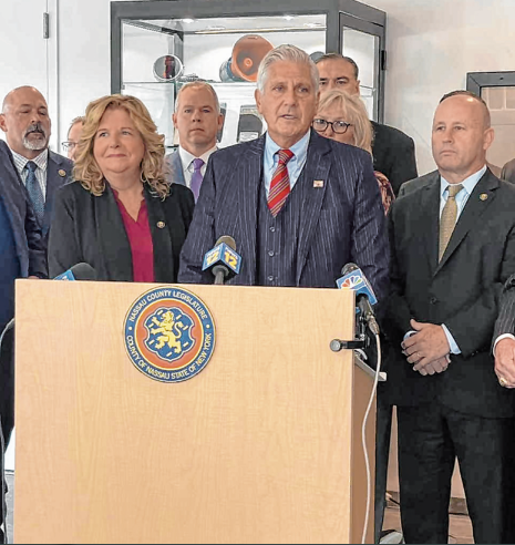 Nassau County, Nassau County police Department sued by NYCLU over agreement with ICE.