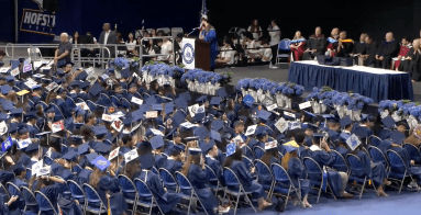 Plainview-Old Bethpage held their 2025 Graduation ceremony at Hofstra University