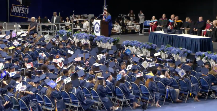 Plainview-Old Bethpage held their 2025 Graduation ceremony at Hofstra University