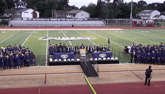 Bethpage High School celebrated their 70th commencement