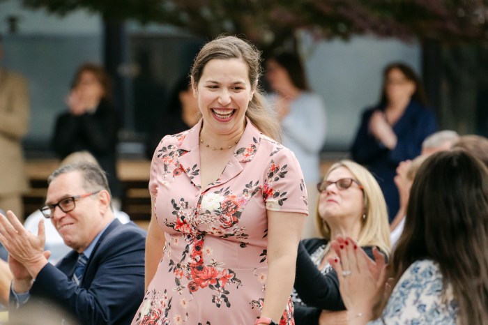 Ashley Scotto, library specialist at Central Boulevard Elementary School, was among the honorees.