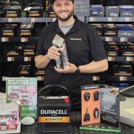 Dominick Loccisano was honored as a franchisee for his Batteries Plus location in Hicksville.