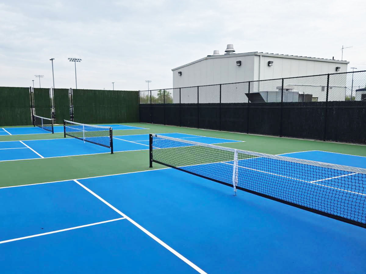Town of Oyster Bay opens new pickleball courts at. Allen Park in Farmingdale.