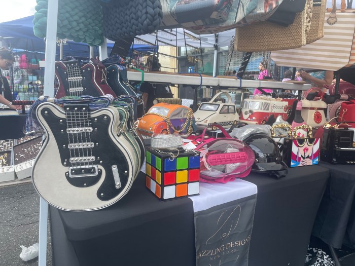 Dazzling Designs New York stand at Westbury Street Fair.