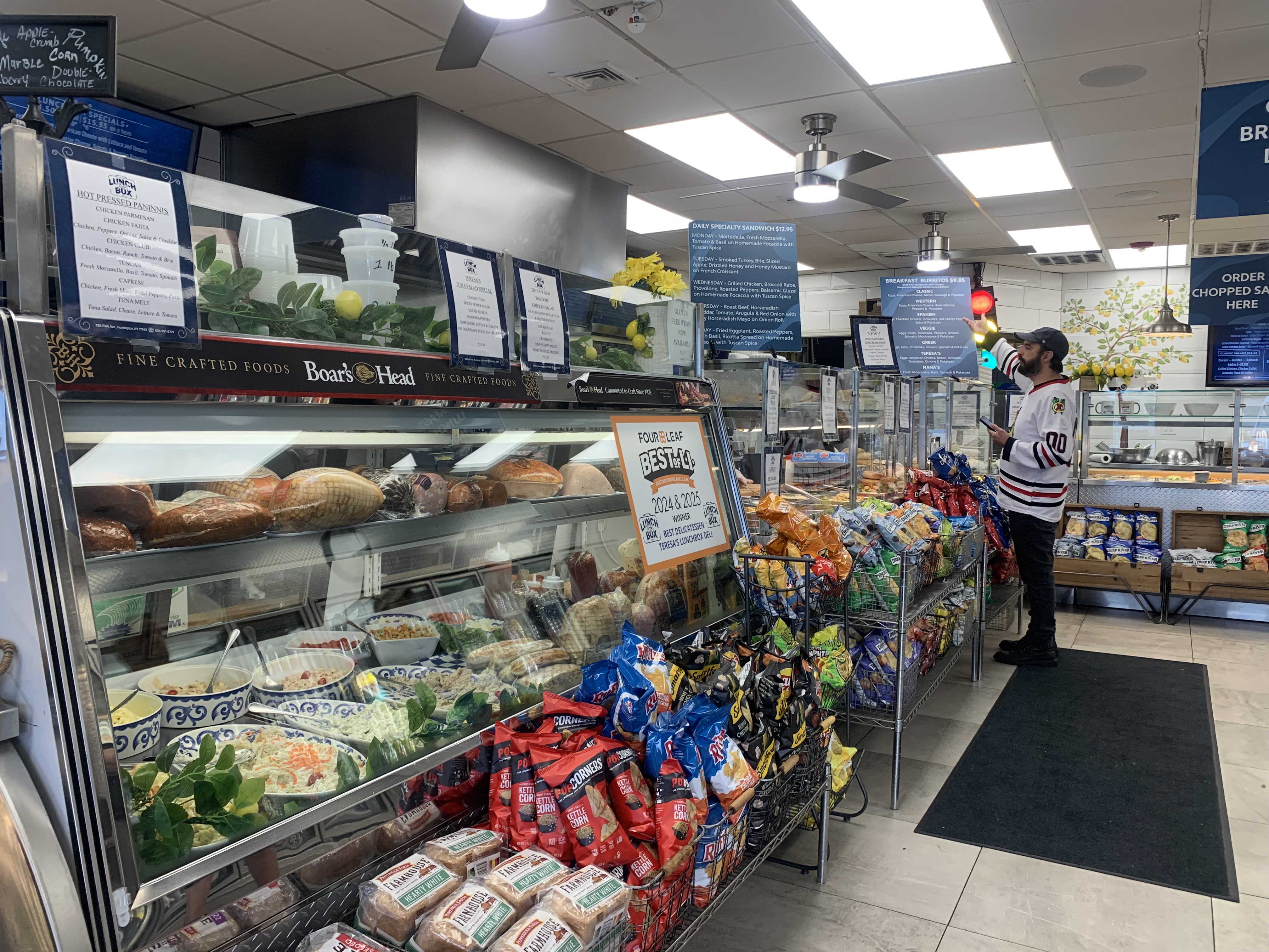 Teresa's Lunch Box was voted Best Deli on Long Island 2025