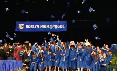 The Roslyn School District celebrates graduate with a week of celebrations.