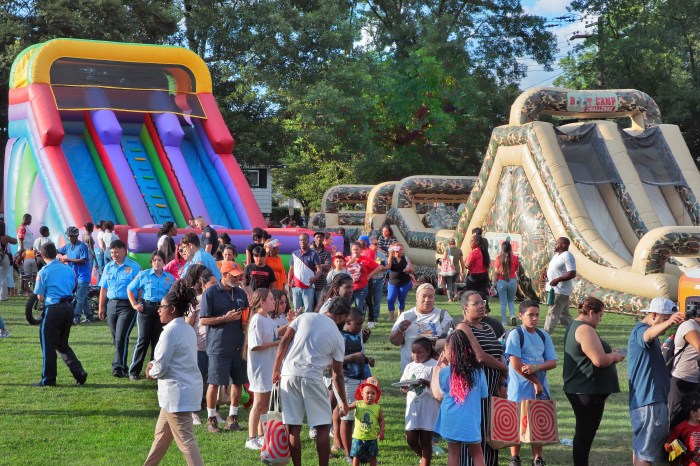 The National Night Out will return to Whitney Pond Park in Manhasset in an annual event to strengthen police-community relations.
