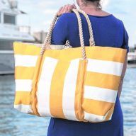 This fashionable and environmentall-friendly beach bag is one of 10 summer vacation essentials you'll love.