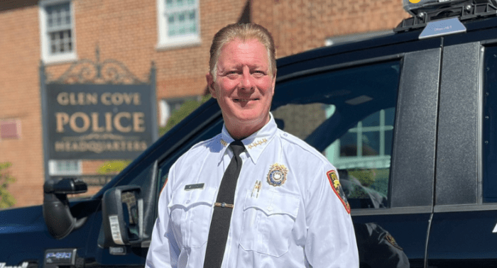 Glen Cove Police Chief Bill Whitton will be honored at this year's National Night Out, scheduled for Aug. 5.