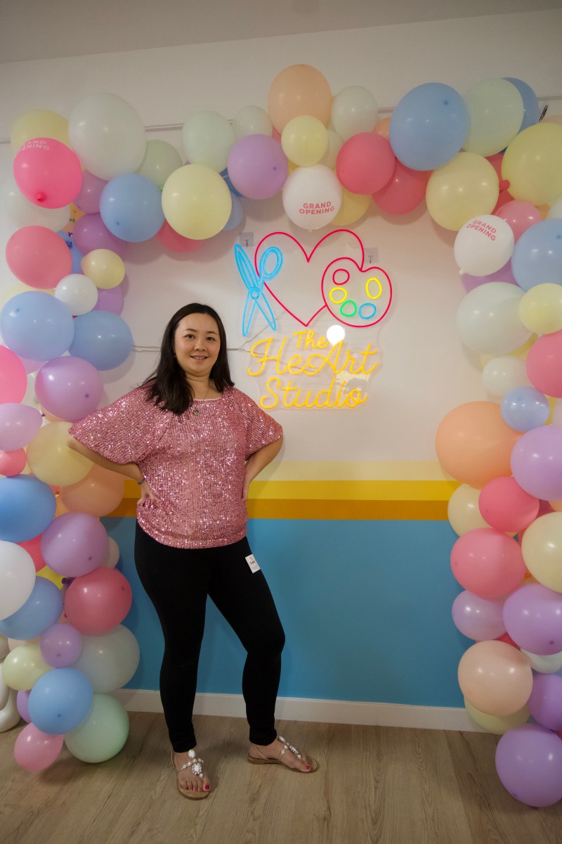 Isabel Chau, owner of the HeArt Studio, brings healing and community to Port Washington.