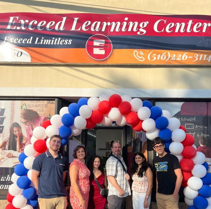 A new learning center opened in Albertson, Exceed Learning Center.