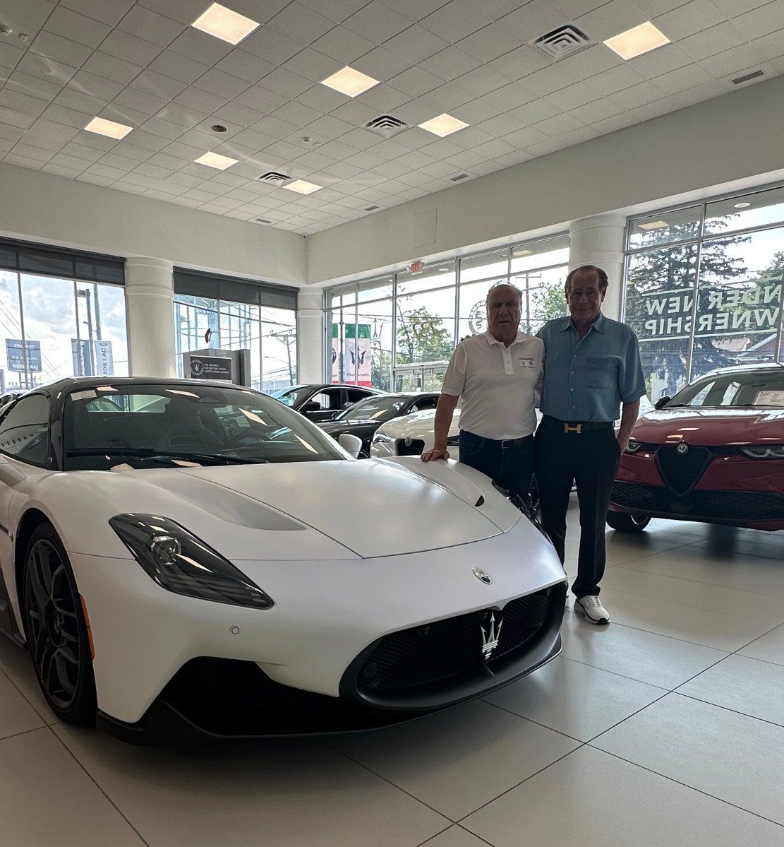 Champion Maserati owner John Ficaro