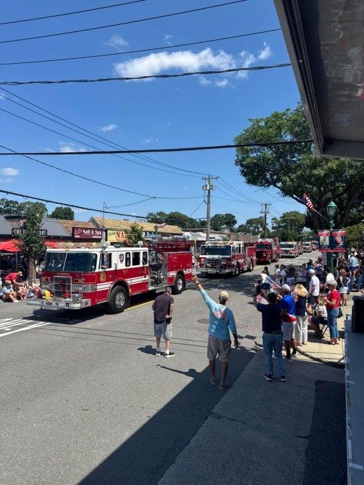 Massapequa Park's 4th of July parade went down Park Avenue.