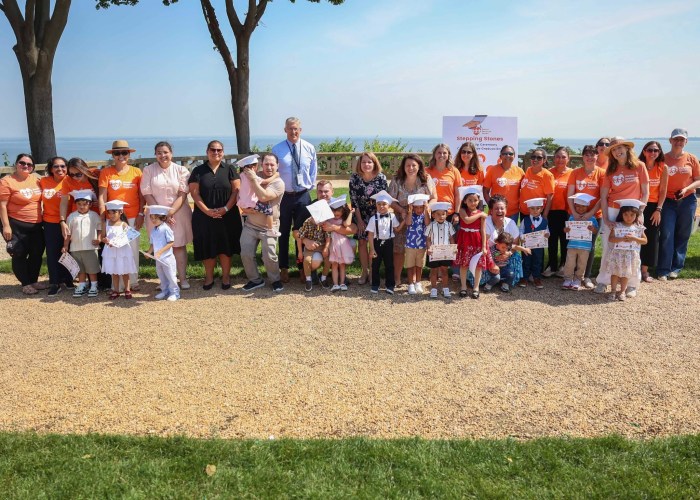 Oone of the programs hosted by the Parent Resource Center is called "Stepping Stones."