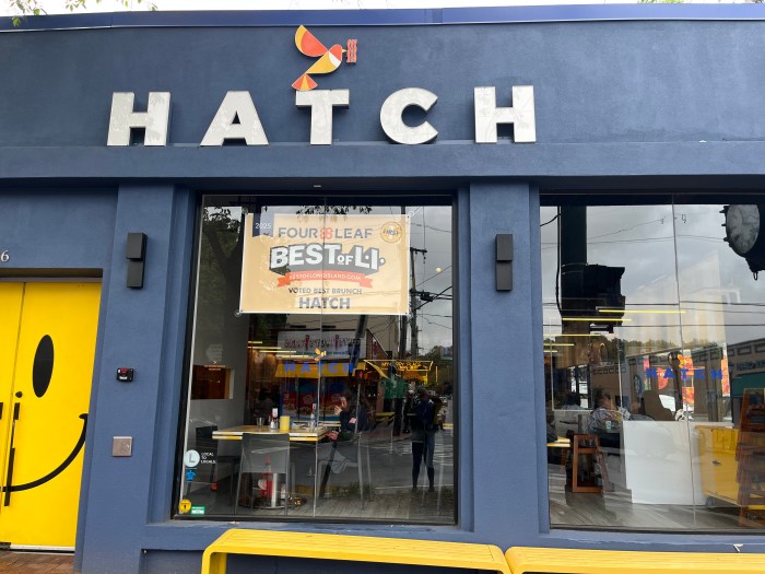 Hatch has officially been named the 2025 Best Brunch spot on Long Island.