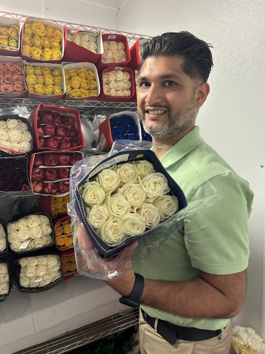 Sunny Suchdeve, owner of NY Floral Supply, said his company is set to expand when it moves to its new location in Farmingdale