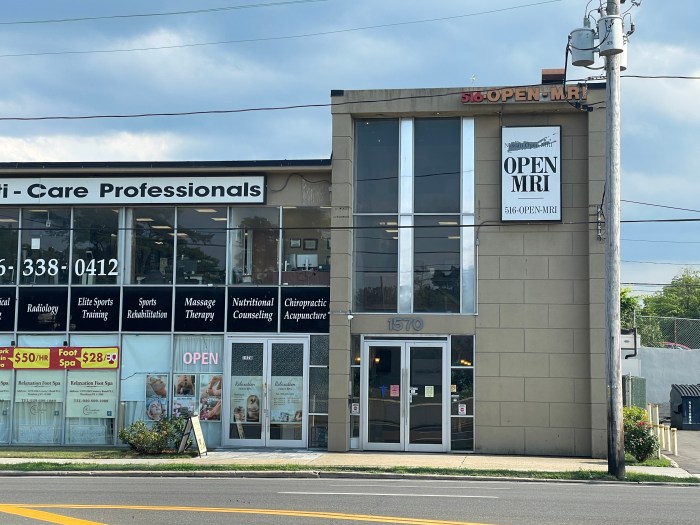 A man died one day after being sucked into an. MRI machine at Nassau Open MRI in Westbury.