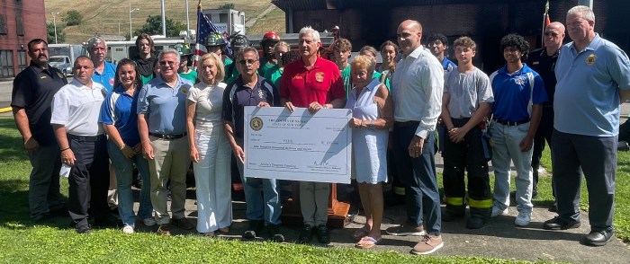 Nassau County awarded the Fire Service Academy in Old Bethpage with an additional $100,000 in funding.