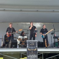 Echoes of the Eagles performed at Gerry Park at the Roslyn Rocks Summer Concert.