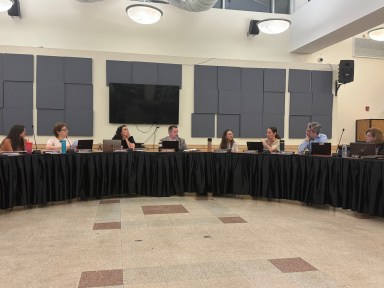 North Shore Board of Education held their reorganization meeting on Wed, Jul 8.