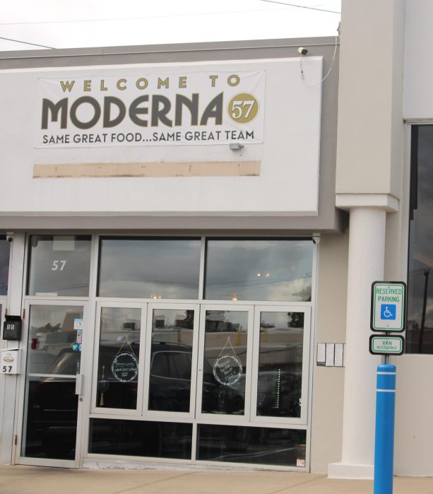 Moderna57 is now open next to the Syosset train station
