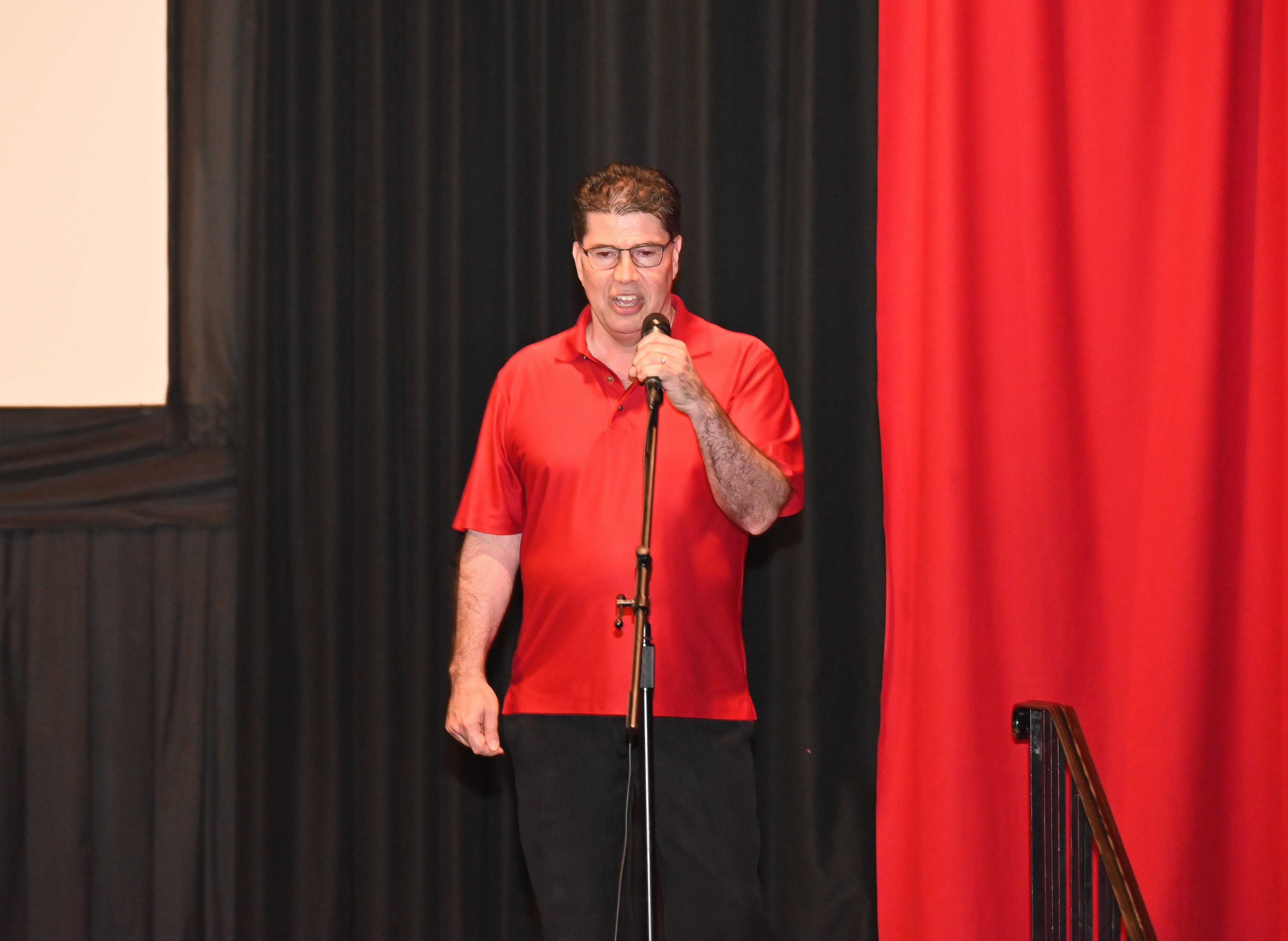 Long Island filmmaker Alex Calvo debuted his first movie, Redemption, at Bellmore Movies and Playhouse, summer 2025.