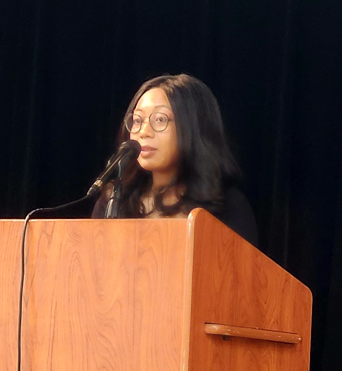 Katherine Galbraith-Chan, the Nassau County Teen Poet Laureate, to perform at the Hicksville Public Library during its bi-monthly Open Mic event.