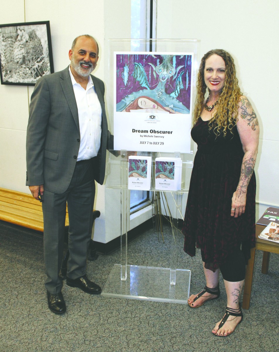 "Dream Obscura" will be on display at Freeport Memorial Library until July 30.