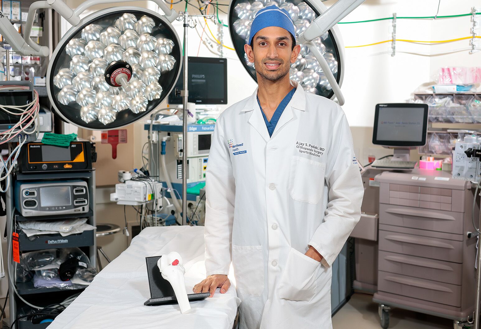 Northwell s syosset hospital completed first bear acl surgery successfully