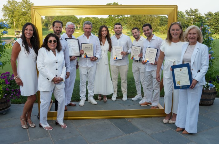 The Levine Family was the honored by the Nicholas Center and elected officials at the annual Night in White Gala.
