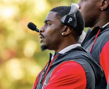 Tiquan Garner, who played football at LuHi, was named the program's head coach in early July.