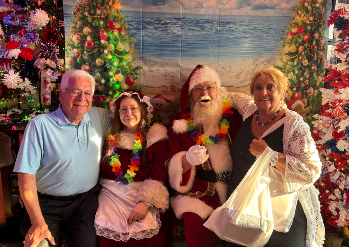 Diner patrons during the event.