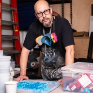 Port Washington artist Kevin Champeny transforms thousands of hand-cast objects into striking mosaic sculptures that blur the line between art, craft, and conversation.