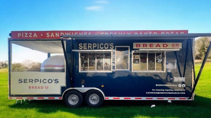 Serpico's Bread Co. has two food trucks to deliver bread, pizza and more to customers.