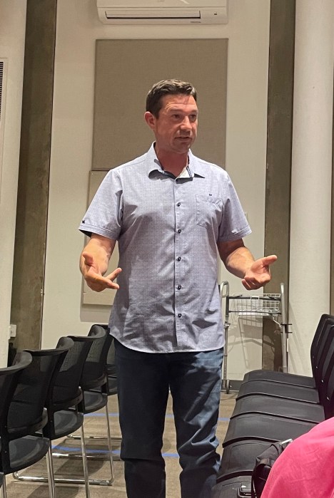 Brandon Kurz expressed his concern as a commissioner for the Port Washington Water Pollution Control District.