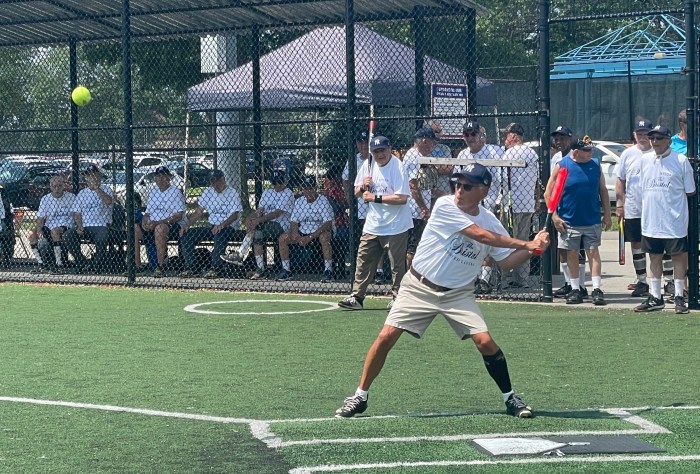 The theme of this year's game was in honor of the 25th anniversary of the 2000 World Series between the New York Mets and New York Yankees.