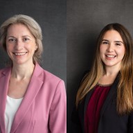 Liza Carfora (L.) and Victoria Franco (R.) join the Glen Cove City School District.