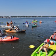 "Paddle for Port" returns to Manhasset Bay.