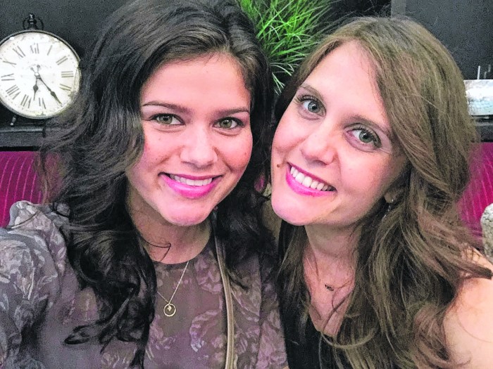 Sisters Jenny and Sammy Goldsmith